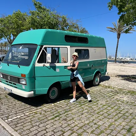 Rent A Campervan Blue Classics's Vw Lt31 Westfalia In Algarve Luxury tent Portimao