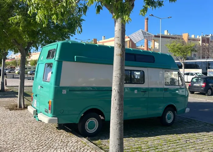 Rent A Campervan Blue Classics's Vw Lt31 Westfalia In Algarve *