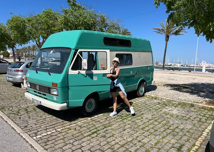 Rent A Campervan Blue Classics's Vw Lt31 Westfalia In Algarve Luxuszelt Portimão
